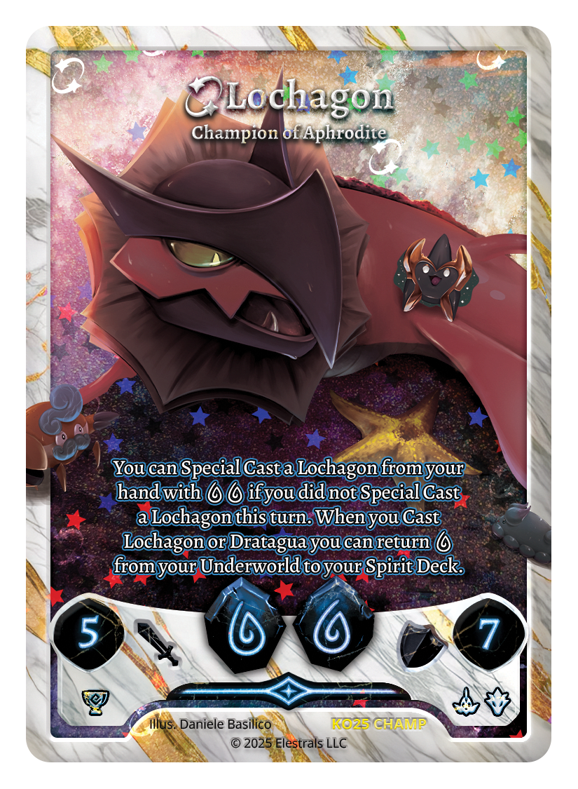 Lochagon - Champion of Aphrodite - KO25 CHAMP